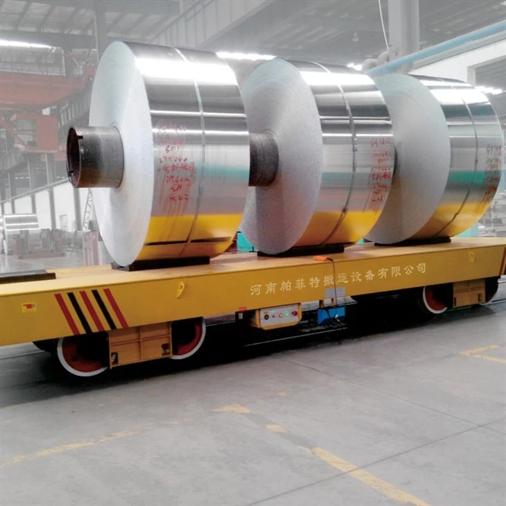 Electric Transfer Cart For Coil Plant