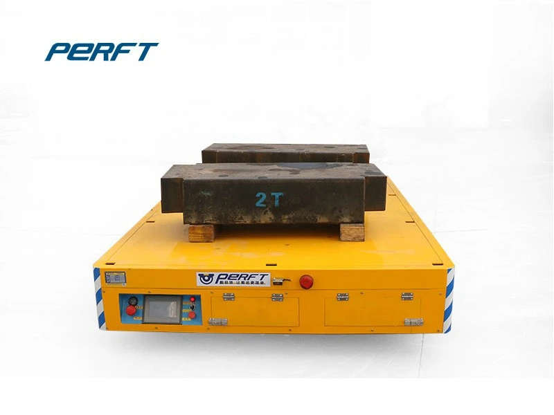 30 Ton Stalen Spoel Platte Wagen Afstandsbediening Spoorloze Elektrische Vlotwagen Overdracht En Handling Voertuig/Industriële Platte Wagen