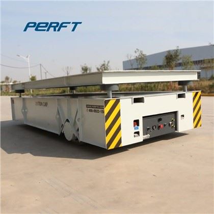 Gemonteerd hydraulisch gemotoriseerd transfertrolley Ac 380v Power V-vormig rek
