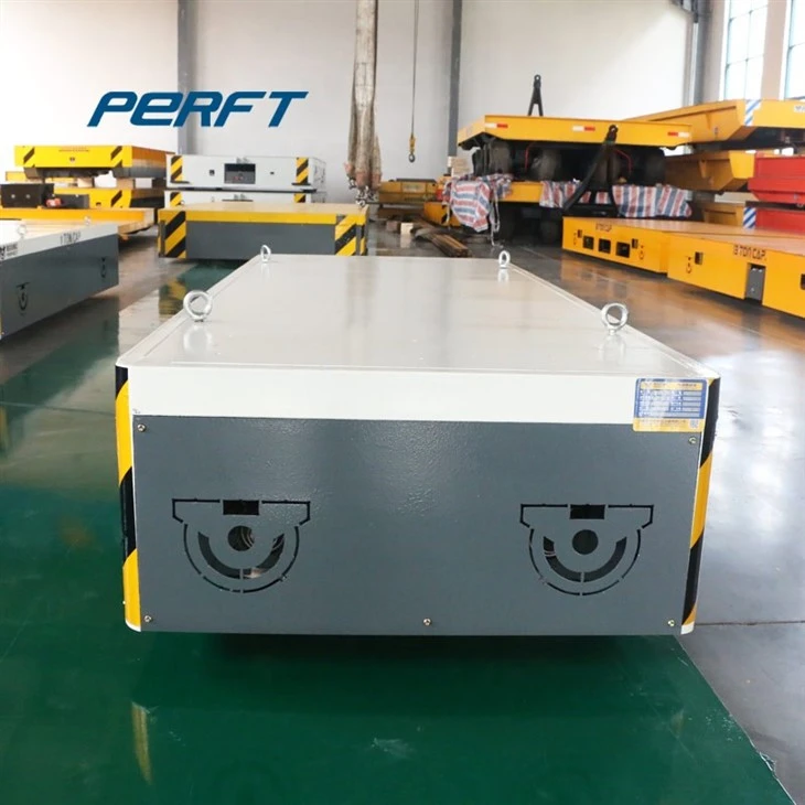 Small Capacity Trackless Transfer Cart Load 2 Ton Materials