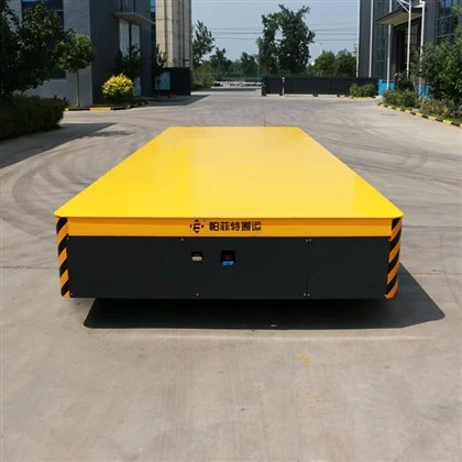 BWP-5 ton batterij-aangedreven ongebaande platte kar